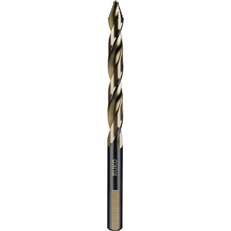 RUKO Spiralbohrer ULTIMATECUT FLOWSTEP DIN 338 HSSE-Co 5 Ø 12 mm - 259120E (1/2)