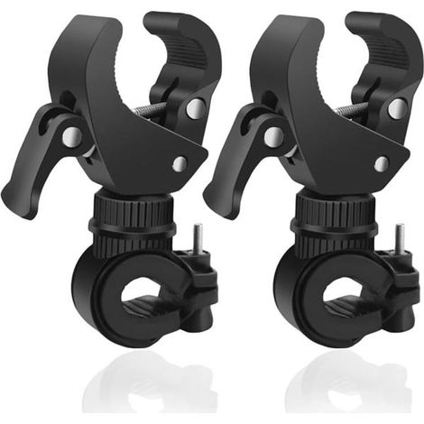Lot de 2 supports de canne pour rollator, déambulateur, chaise - Accessoires universels (1/5)