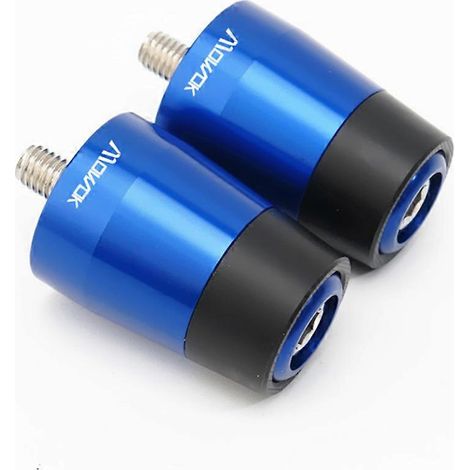 Bouchon de guidon modifié pour Kawasaki Z900 Z1000 Z1000SX VERSYS Beast 650 (bleu) (1/5)
