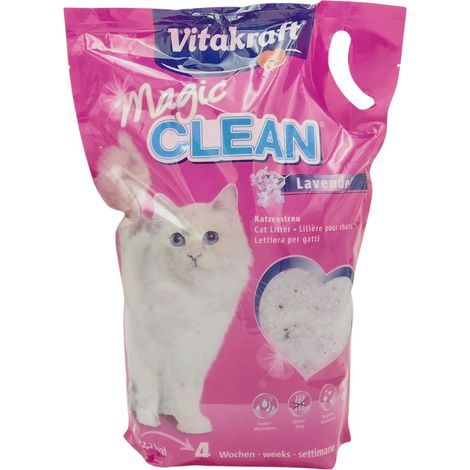 Vitakraft Katzenstreu Magic Clean Lavendel - 5 Liter (1/2)