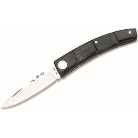 Wespe 442 Miguel Nieto 17,5 cm Taschenmesser mit Stahlklinge 7 cm und mango Black Mikarta