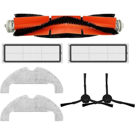 CREA pour Dreame Bot Z10 Pro L10 + filtre Hepa côté brosse principale chiffons de vadrouille (1/5)