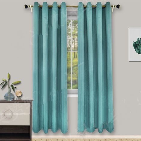Rideaux occultants pour salon, rideaux isolants thermiques, rideaux à œillets, adaptés à la chambre et au salon (lot de 2, 132 x 160 cm).