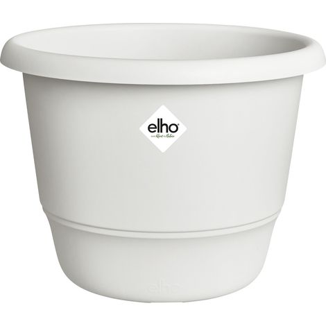 Elho Übertopf Amiga Kunststoff weiß Ø 39 x 29 cm