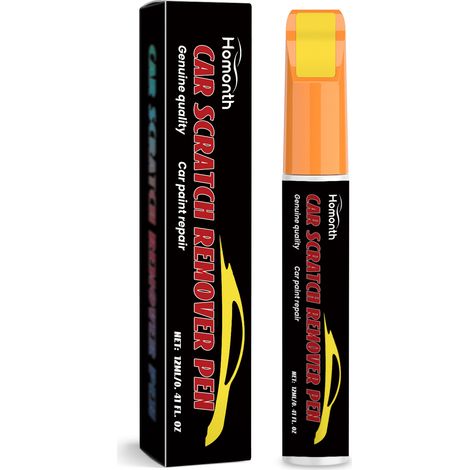 Stylo de retouche peinture HOMONTH pour rayures de voiture (12 ml), couleur or. (1/5)