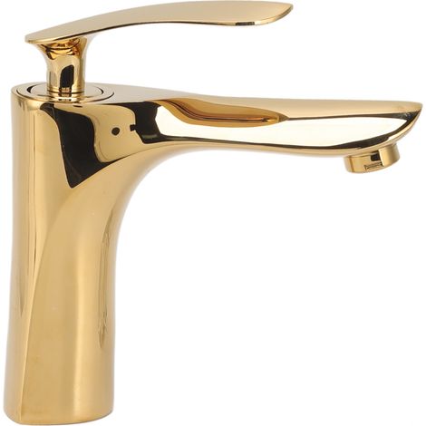Robinet de lavabo antique tout cuivre, mitigeur eau chaude/eau froide, robinet de lavabo de salle de bain, robinet de comptoir de toilette
