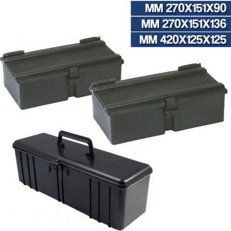 Cassetta porta attrezzi in plastica 270x151x90mm (1/3)
