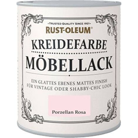 Rust-Oleum Kreidefarbe Möbellack 125ml Porzellan Rosa