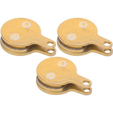 3 Paires de Plaquettes de Frein à Disque M446 pour VTT - Métalliques, Pièces Détachées Vélo Électromobile (1/5)