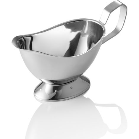 Saucière inox 18/8 280 ml 19,5 x 9,5 cm - Was Germany (1/2)