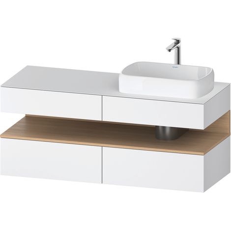 Lavabo consola Collection One de Duravit, 2 extraíbles, 2