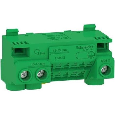 Schneider Electric LGYT1E14 Anschlussblock 14 Abgänge 63A