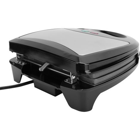 Appareil à petit-déjeuner 3 en 1 750 W, appareil à sandwichs chauffant double face, gaufrier électrique, prise UE 220 V (1/5)