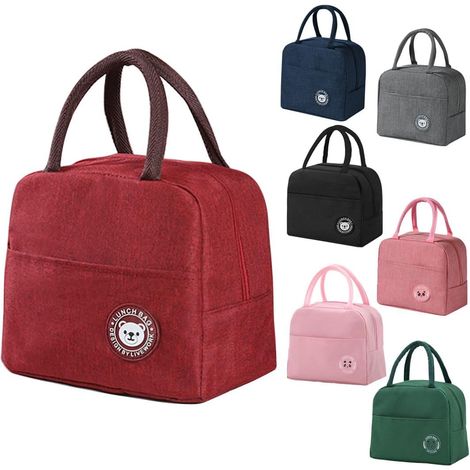 Sac Isotherme Repas 6L Petit Panier Repas Lunch Box Isotherme Sacs Repa Portable à déjeuner pliable Petit Sacs Lunch Box Étanches pour Femmes,Hommes,Enfants Étudiant Bureau Pique (1/5)