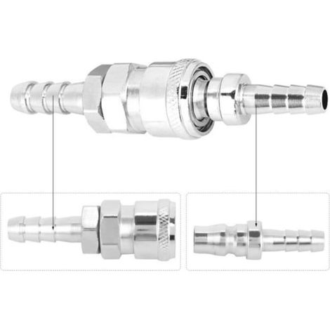 8-teiliges 1-4" Schnellkupplungs-Pneumatik-Anschlussset für Luftkompressorschläuche HB066