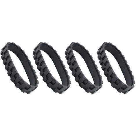 4 pneus et roues pour aspirateurs robots iRobot Roomba séries 500, 600, 700, 800 et 900, compatibles avec les modèles Roborock S5 Max et S6 MaxV. (1/5)