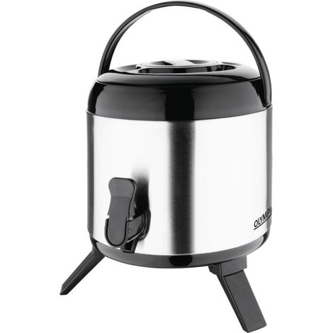 Distributeur de boissons en inox double paroi 6L - Ref DH709 - Olympia (1/5)