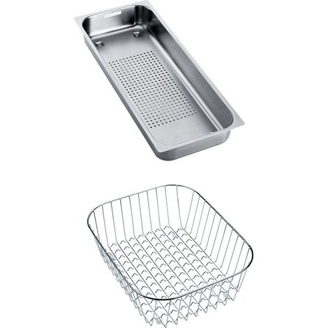 Set accessoires cuves Galaxia Inox : panier égouttoir + panier - Franke (1/3)
