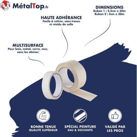 Adhesif Masquage -  ø 2.5 Cm  - Metaltop (1/4)