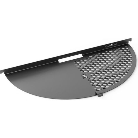 Plaque cuisson acier robuste grille centrale CookKing 222444