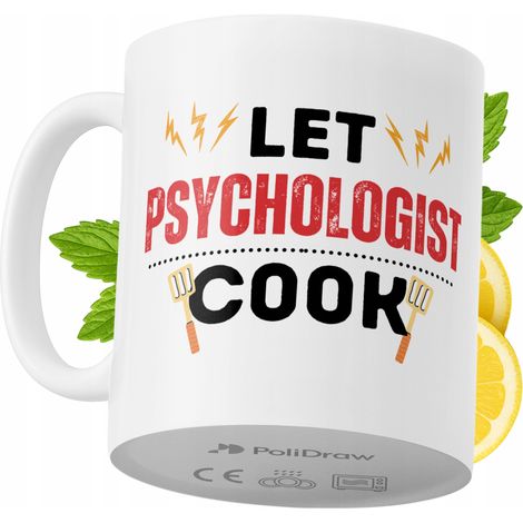 Lustige Tasse für Psychologen – Kaffee- oder Teetasse mit witzigem Textdesign – ideal für Geburtstage, Namenstage, Feiertage und besondere Anlässe. Hochwertige Tasse für Zuhause, Büro und Arbeit. Farb