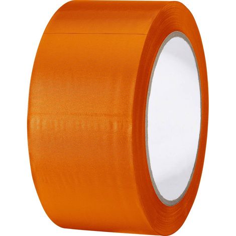 TOOLCRAFT 83240O-C 83240O-C Nastro adesivo in PVC Arancione (L x L) 33 m x 50 mm 1 pz. (1/2)