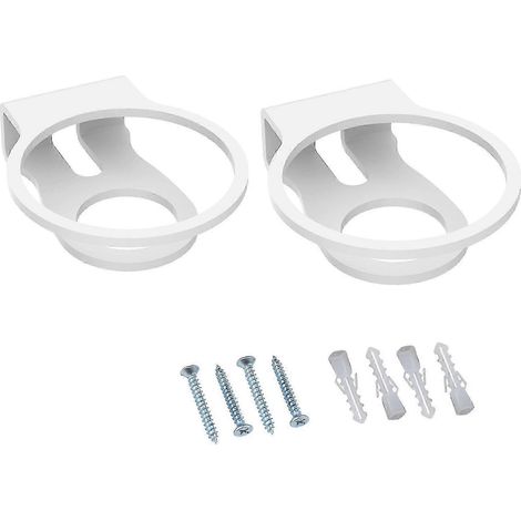 Lot de 2 supports muraux de rangement en acrylique pour haut-parleurs HomePod Mini (1/4)