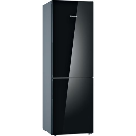 Kombikühlschrank 60cm 308l lowfrost schwarz - Bosch - KGV36VBEAS