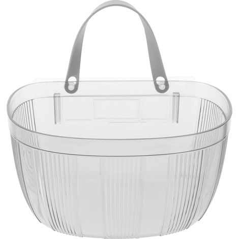 Cesta colgante para almacenar alimentos, adecuada para almacenar cebollas y otros artículos montados en la pared de la cocina y el baño un organizador colgante de frutas y verduras completamente funci