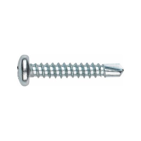 Lote de 100 tornillos autoperforantes DEGOMETAL TCB - 4,2 x 19 mm