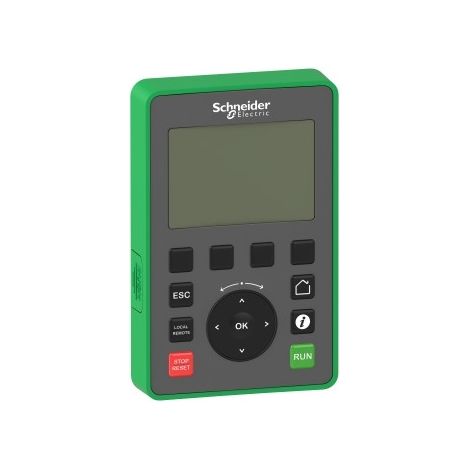 ALTIVAR Fernbedienbares Grafikterminal mit 240x160 LCD-Bildschirm und IP65-Schutzart.
