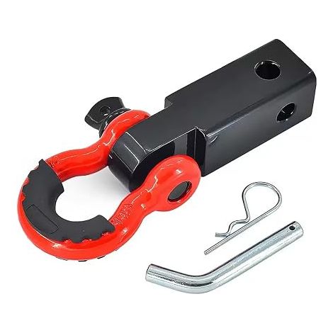 Attelage Remorque Voiture 2 pouces 50 mm pour Camions Pelles Mécaniques Caravanes Véhicules Forestiers (1/5)