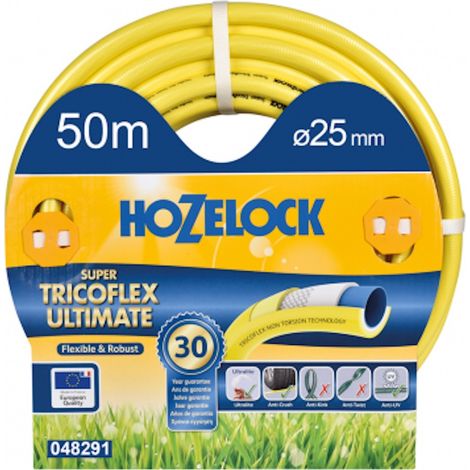 Tubo da giardino multiuso Super Tricoflex Ultimate 19mm - 50m - giallo HOZELOCK (1/4)