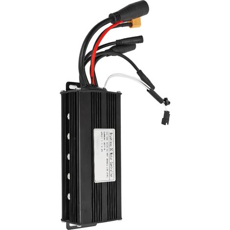 Contrôleur de vitesse pour vélo 30 A, onde sinusoïdale, 3 modes, boîtier en alliage d'aluminium, bonne dissipation thermique, pour conversion de moto 24 V, 36 V et 48 V (1/5)
