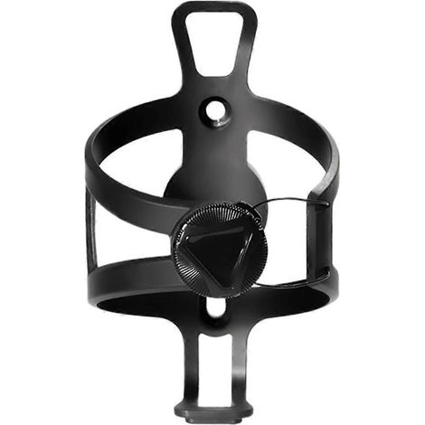 Porte-bidon de vélo sécurisé en nylon réglable avec support caché pour étiquette GPS ( ) (1/5)