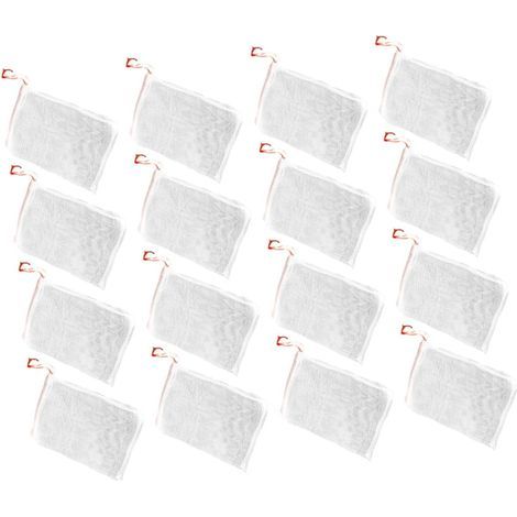40 Stück Wiederverwendbare Netzbeutel aus Nylon Leicht and (1/5)
