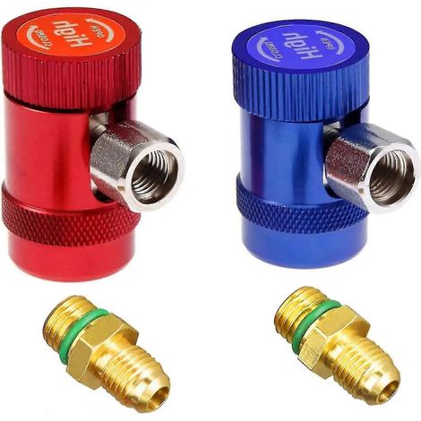 R1234yf Adapter Fittings - R1234yf Connectors Side And Bottom Connector For Conditioning Evacuation6614( )