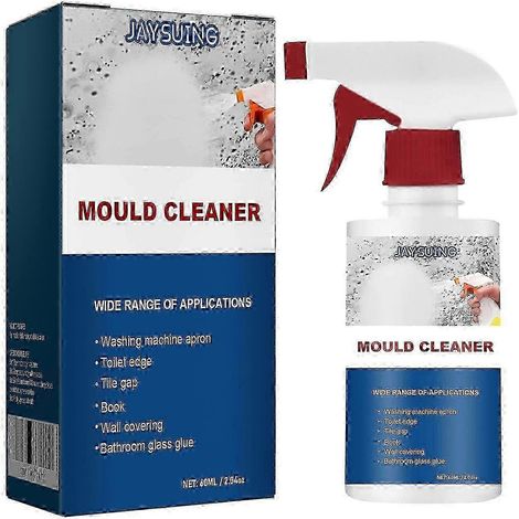 Spray anti-moisissures, 1 unité, 60 ml, nettoyant mousse multi-usages pour carrelage, murs et plafonds de salle de bain (1/4)