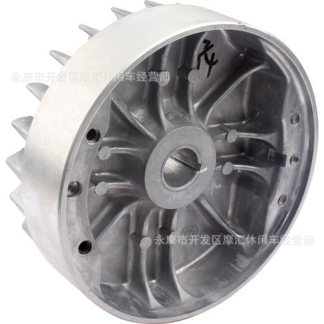 Lawn mower engine parts compatible with HA GXV160 HRJ216 flywheel magneto fan blades (1/4)