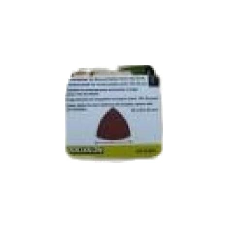 Proxxon Micromot 28 893 Deltaschleifpapier mit Klett, ungelocht Körnung (num) 150 Eckmaß 65 mm 25 (1/2)