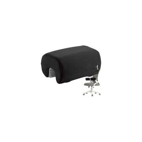 Coussin de coude en mousse, confortable Coussin d'accoudoir lavable pour chaise, coussin rond épais pour coudes de chaise de bureau, 7,87 x 5,7 (1/5)