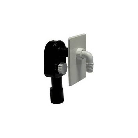 SIFONE LAVATRICE INCASSO PP BIANCO Misura: Diam./U 40/50