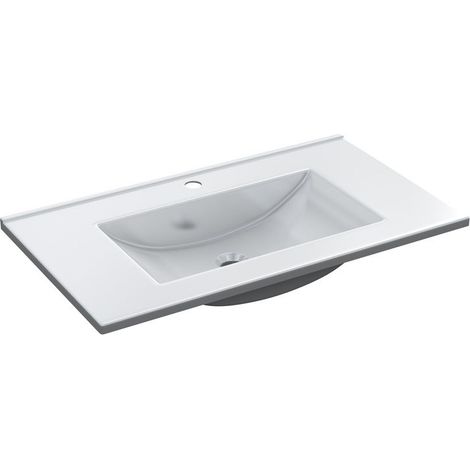 Lavamanos para Baño PmmA Estilo Rectangular 81x13x46 cm