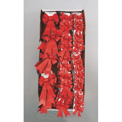 Fiocchi PVC rossi assortiti