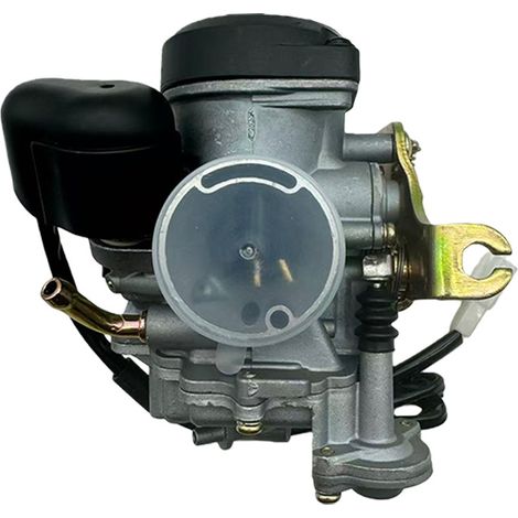 CVK26 carburetor parts for motorcycles, compatible with GY6 quads, beach buggies, go-karts and 150-250cc scooters. (1/4)