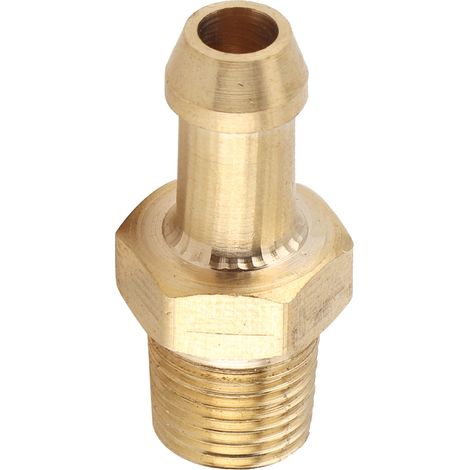 Raccord de turbocompresseur en laiton pour durite de suralimentation, filetage 1/8 NPT, doré (1/5)