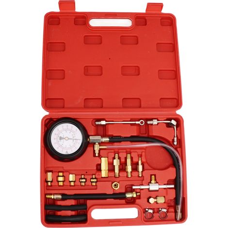 Kit de testeur de pression d'injection de carburant 0-140 PSI, outil de diagnostic pour pompe d'injection automobile. (1/5)