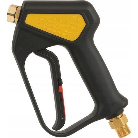 Pistola Alta Pressione di Ricambio – Compatibile con Idropulitrici Kärcher HD, HDS  310 Bar, 150°C, 45 l/min  Attacco M22x1,5, Filettatura 1/4"