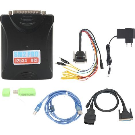 J2534 SM2 PRO 67-in-1 ECU Programmer with Checksum Correction and Multifunction Automotive Diagnostics
