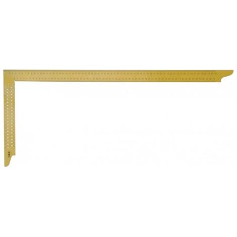 Equerre de charpentier 800mm avec trous Hedu (1/4)
